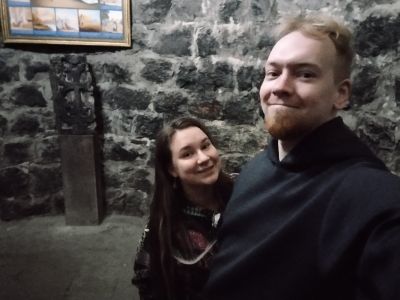 Мы со Светой в темнице