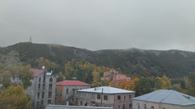 Утренние виды из номера в Ануше