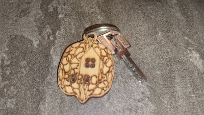 Ключ от нашего номера в отеле Попок