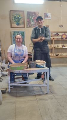 Света с мастером-гончаром