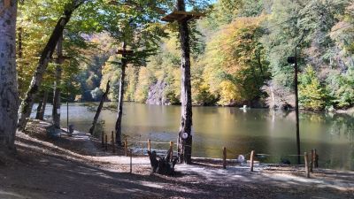 Вид на озеро Парз