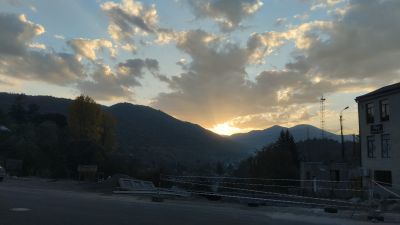 Красивый закат