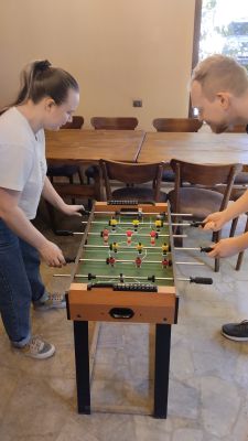 Мы играем в мини-футбол