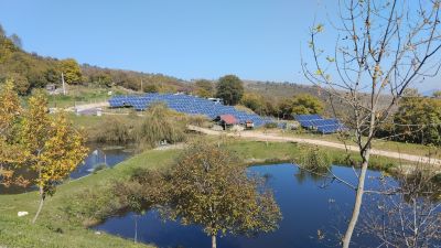 Прудик возле YELL Extreme Park