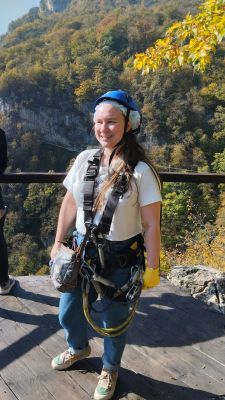 Света перед зиплайнами