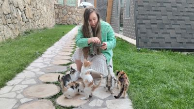 Кормёжка семейства