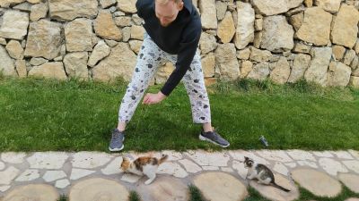 Игрули с травинкой