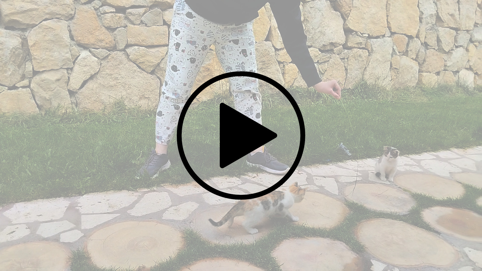 Игрули с травинкой